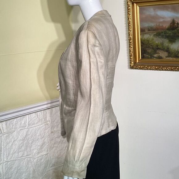 Giorgio Armani Linen Tuxedo Style Jacket - Picture 6 of 16